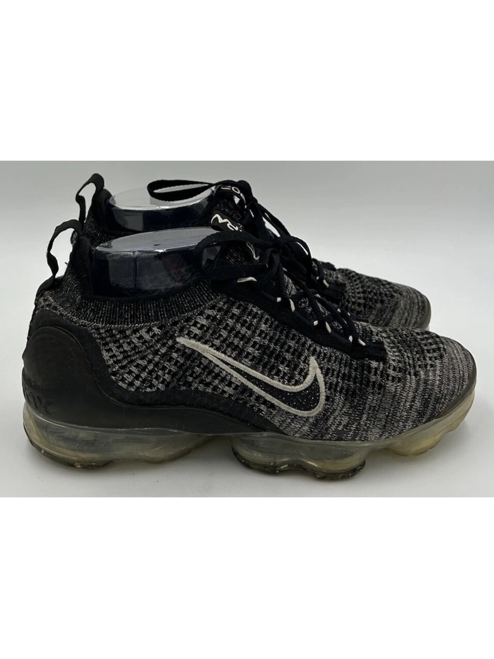 Nike Air VaporMax 2021 Flyknit Oreo Womens Shoes Size 7.5 Black White DH4088-003